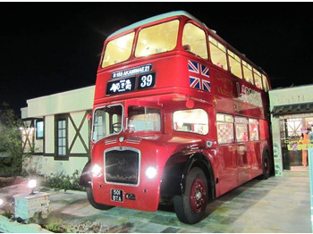 British Bus traditional style shell for static / fixed site use - Двуетажен автобус: снимка 1