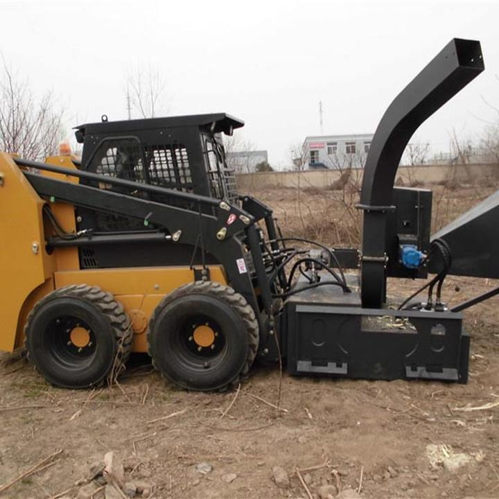 Лизинг на  XCMG official X0519 skid steer shredder wood chipper XCMG official X0519 skid steer shredder wood chipper: снимка 4