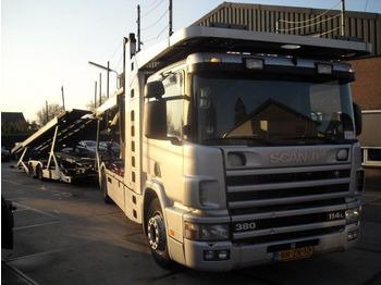 Scania sc114-380 euro 3 ret - Автовоз камион
