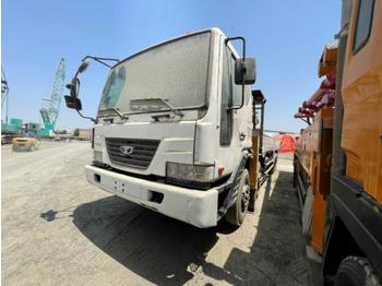  2008 TATA Daewoo 8x4 Flatbed Dropside Lorry c/w 10 Ton SOOSAN SCS-1015LS Lorry Crane, A/C - Бордови камион