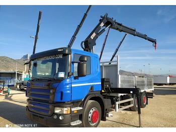 Бордови камион Scania P 310 6X2 GRUA HIAB CAJA FIJA P 310 6X2 GRUA HIAB CAJA FIJA