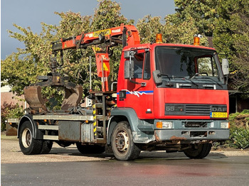 Мултилифт с кука камион, Камион с кран DAF 55/180 KRAAN/HAAK 180dkm!!: снимка 2