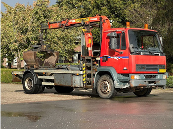 Мултилифт с кука камион, Камион с кран DAF 55/180 KRAAN/HAAK 180dkm!!: снимка 4