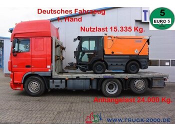 Автовоз камион DAF XF105.460 Spezial Baumaschinen Trecker: снимка 1