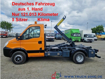 Iveco Daily 65C18 K City Abroller Nur 121.013 KM Klima - Мултилифт с кука камион: снимка 1