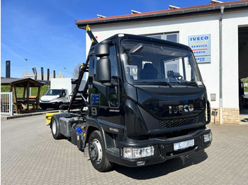Мултилифт с кука камион Iveco Eurocargo 80E22 Abrollkipper, 6-Zylinder, 2x AHK: снимка 1