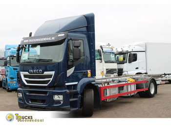 Контейнеровоз/ Сменна каросерия камион Iveco Stralis 310 + EURO 6 + BE apk 04-2024: снимка 1