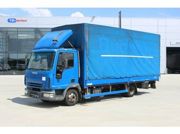 Камион брезент Iveco ML 75 E 15, HYDRALIC LIFT