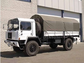 SAURER-DAIMLER 6DM - Камион с брезент