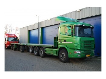 Scania 144/460 8x2 - Контейнеровоз/ Сменна каросерия камион