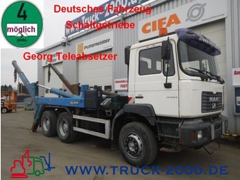 Мултилифт за контейнери камион MAN 26.410 FE 6x4 Georg Tele*Deutsches Fahrzeug: снимка 1