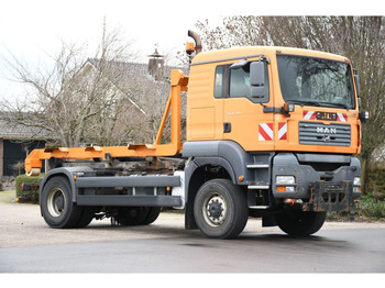 Мултилифт с кука камион MAN TGA 18.350 4X4 BL HAAKARM/HOOKLIFT/ABROLLER!!KOMMUNAL!!: снимка 2