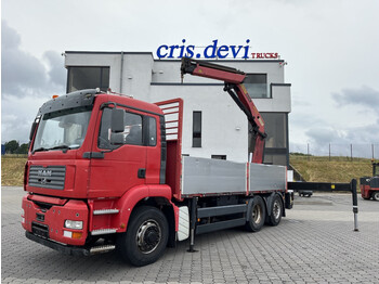 Камион с кран MAN TGA 6x2 Hydrodrive Palfinger PK 20002: снимка 1