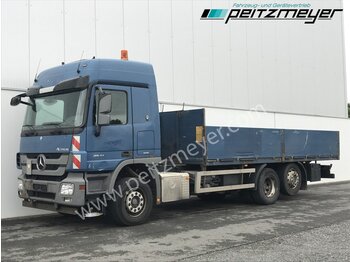Бордови камион MERCEDES-BENZ Actros 2541 L Pritsche mit Kranvorbereitung 9 T. Vorderachse, TÜV 8/23: снимка 1