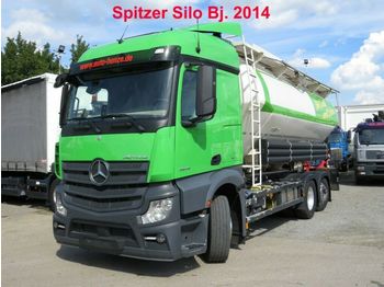 Камион цистерна За превоз на хранителни стоки Mercedes-Benz Actros neu 2545 L 6x2 Silo: снимка 1