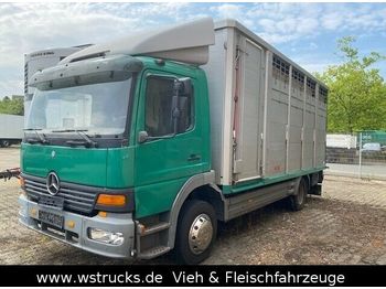 За превоз на животни камион Mercedes-Benz Atego 1228 L KABA Doppelstock Vollalu: снимка 1