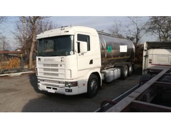 Камион цистерна За превоз на хранителни стоки SCANIA Cisterna Alimentare!!!!!18.000L - Euro 5: снимка 1