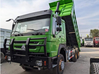 Самосвал камион SINOTRUK HOWO 6x4 drive tipper lorry China 10 wheeler dump truck with bumper: снимка 3