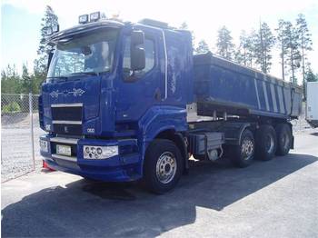Sisu C600 E15M K-AKK 8X2 335+140+130 - Самосвал камион