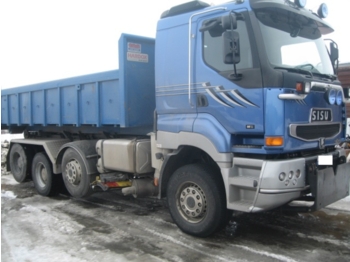 Sisu E 13 m/krok, underliggende skjær - Самосвал камион