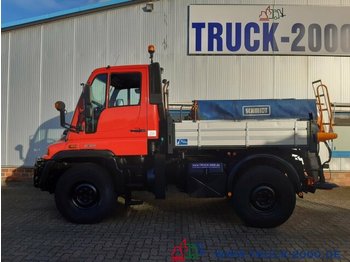 Unimog U300 Winterdienst Salzstreuer Wechsellenkung - Самосвал камион