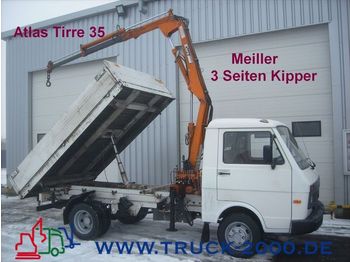 VW LT 55 3 Seiten Kipper+AtlasTirre35 faltbar 2,7t. - Самосвал камион