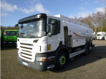 Камион цистерна За превоз на гориво Scania P320 DB 6X2 fuel tank 18 m3 / 5 comp / ADR 28-08-2023: снимка 1