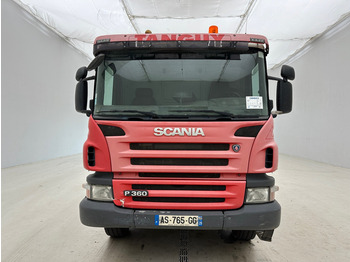 Бордови камион, Камион с кран Scania P400 - 6x4: снимка 2