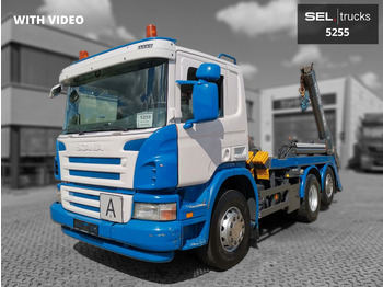 Мултилифт за контейнери камион Scania P 380 LB6X2*4HSA / Absetzkipper / neue Batterien: снимка 3