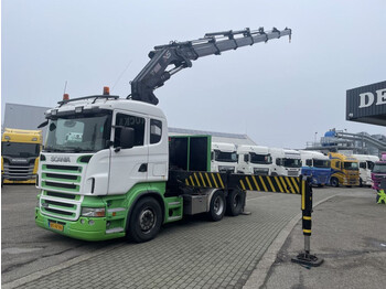 Камион с кран Scania R420 6X4 HIAB XS 700-6 HIPRO: снимка 1