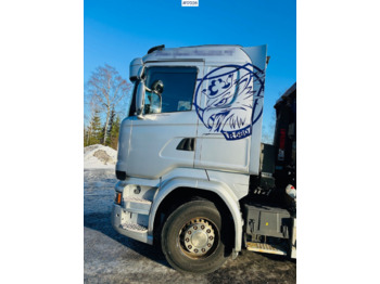 Мултилифт с кука камион Scania R580: снимка 2