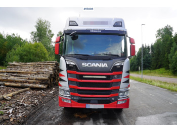 Камион за дърва Scania R650: снимка 3