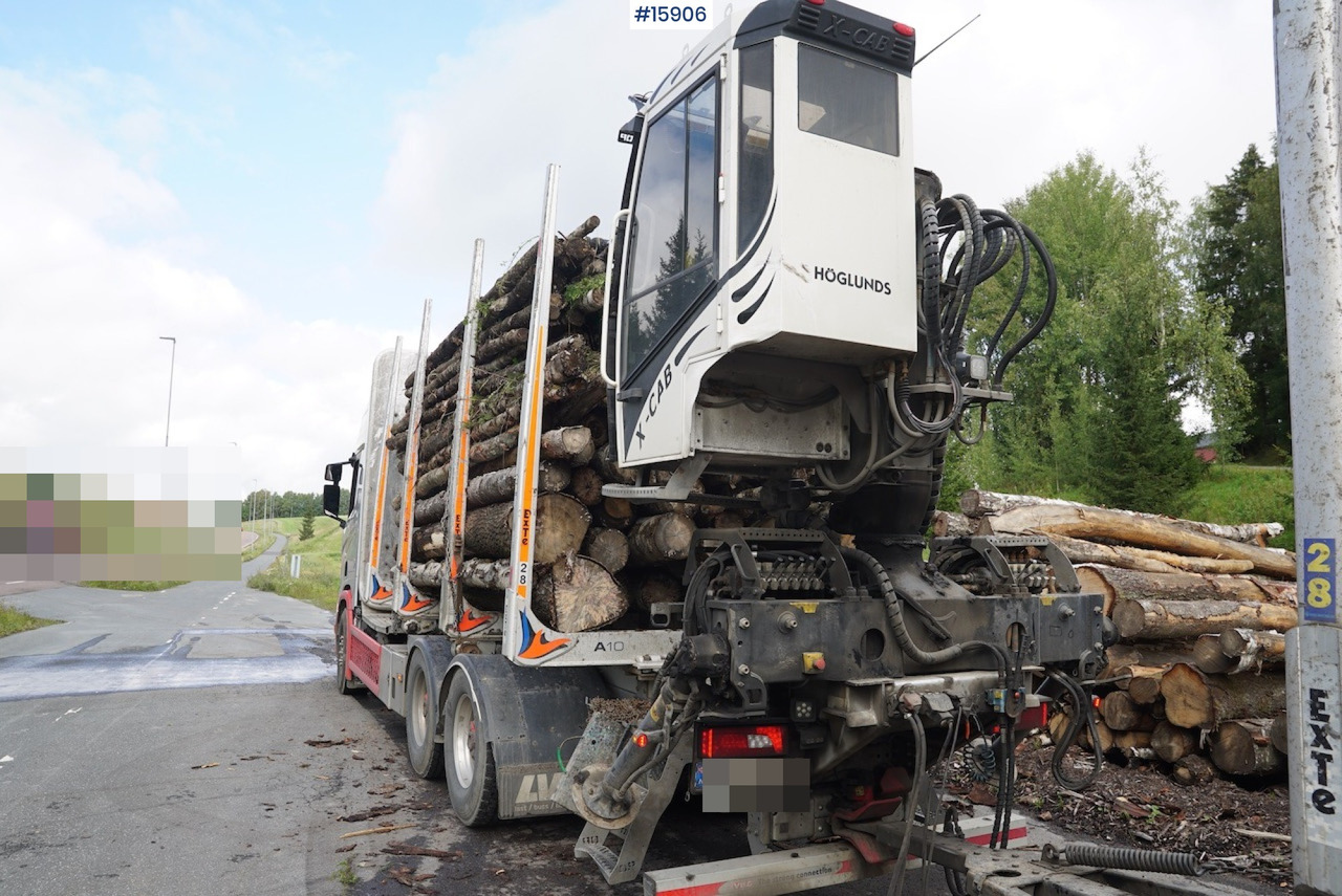 Камион за дърва Scania R650: снимка 9