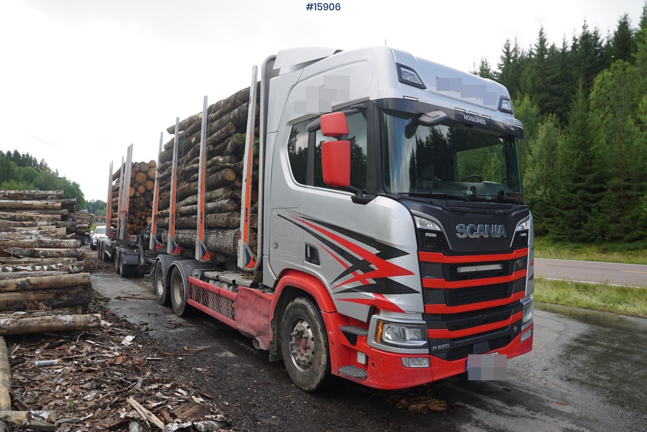 Камион за дърва Scania R650: снимка 4