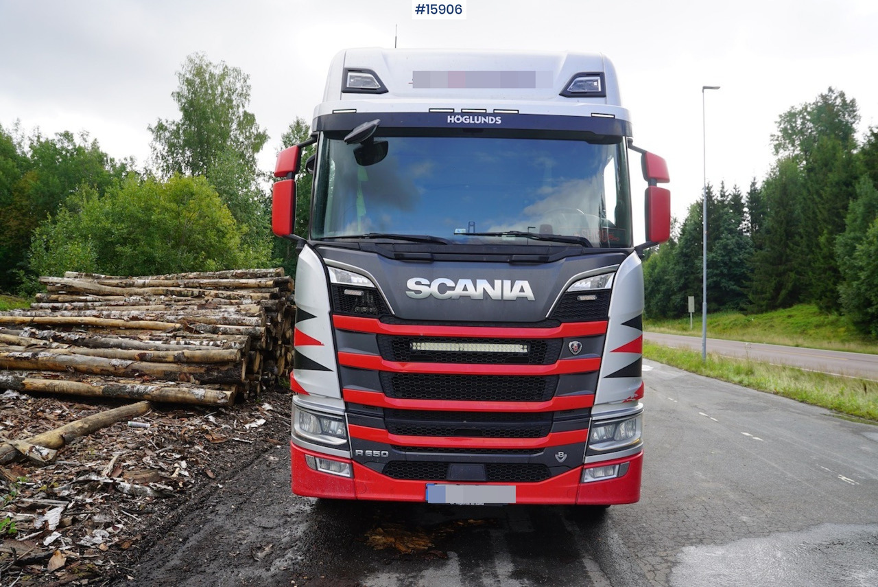 Камион за дърва Scania R650: снимка 3