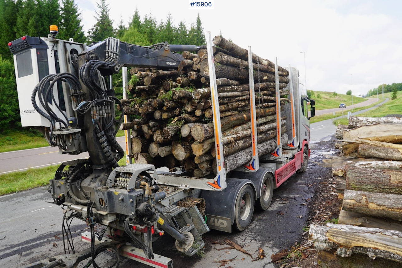 Камион за дърва Scania R650: снимка 17
