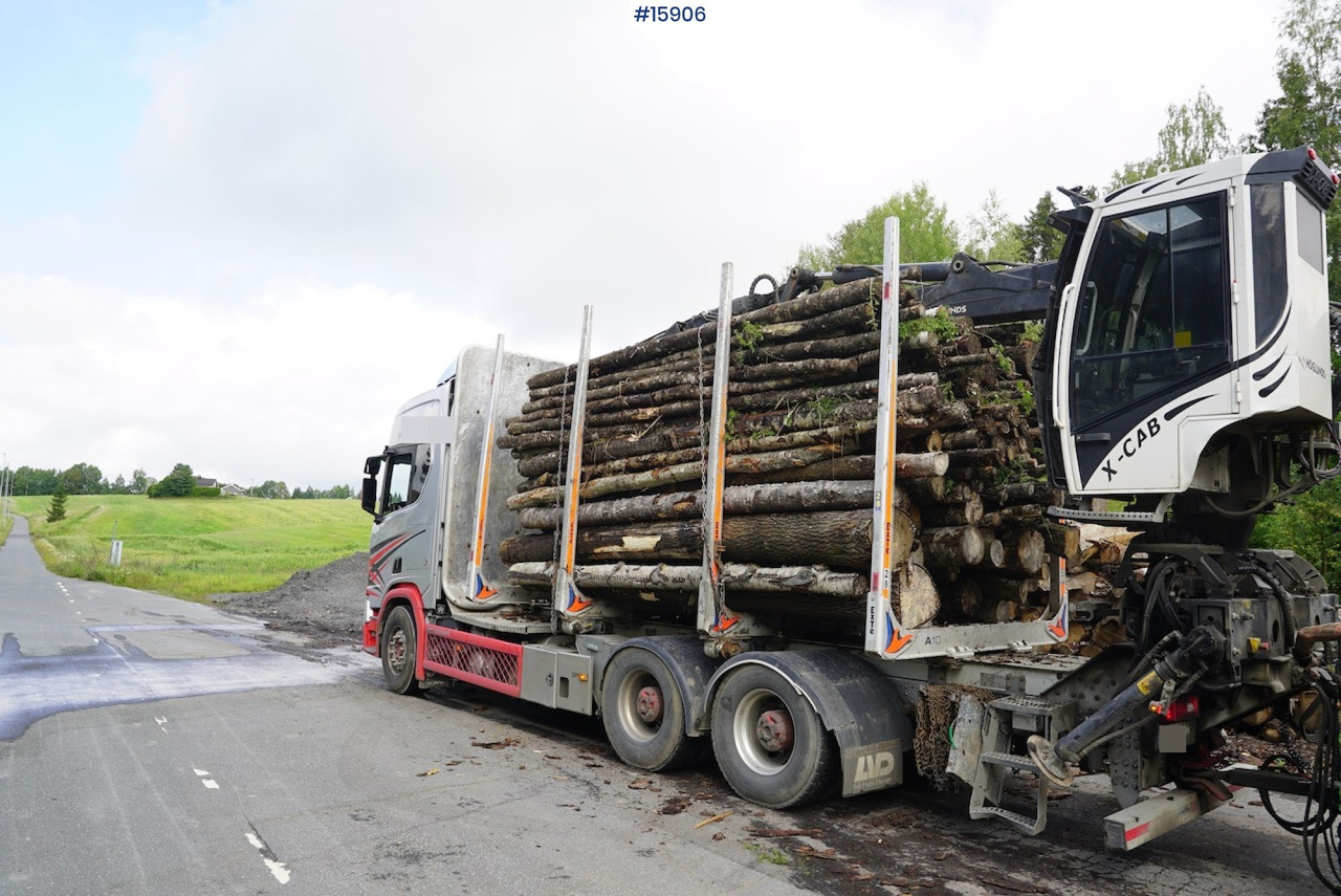 Камион за дърва Scania R650: снимка 7