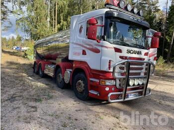 Камион цистерна Scania v8 med 19 kubiks tank: снимка 1