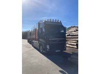 Камион за дърва, Камион с кран За превоз на дървесина VOLVO FH-6X4R: снимка 1