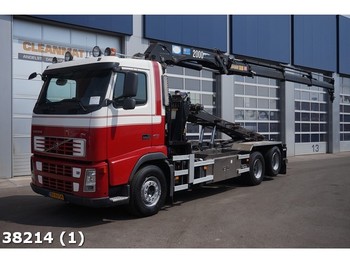 Мултилифт за контейнери камион Volvo FH 400 6x2 Euro 5 HMF 20 ton/meter laadkraan: снимка 1
