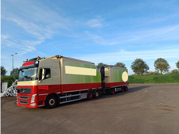 Камион с кран Volvo FH 460 6x2 with crane and trailer: снимка 1