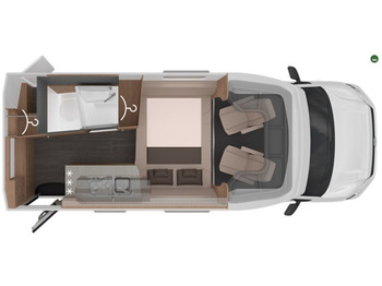 Knaus Tourer CUV 500 LT CUVISION Modell 2024 mit 150 P  - Кемпер ван: снимка 3