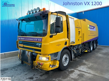 Каналопочистваща машина DAF 75 CF 310 Johnston VX 1200, Sweeper truck, Vacuum truck: снимка 1
