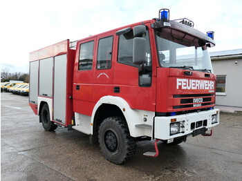 Пожарна кола IVECO FF 95 E 18W LF 8/6 DoKa 4X4 SFZ FEUERWEHR Löschf: снимка 2