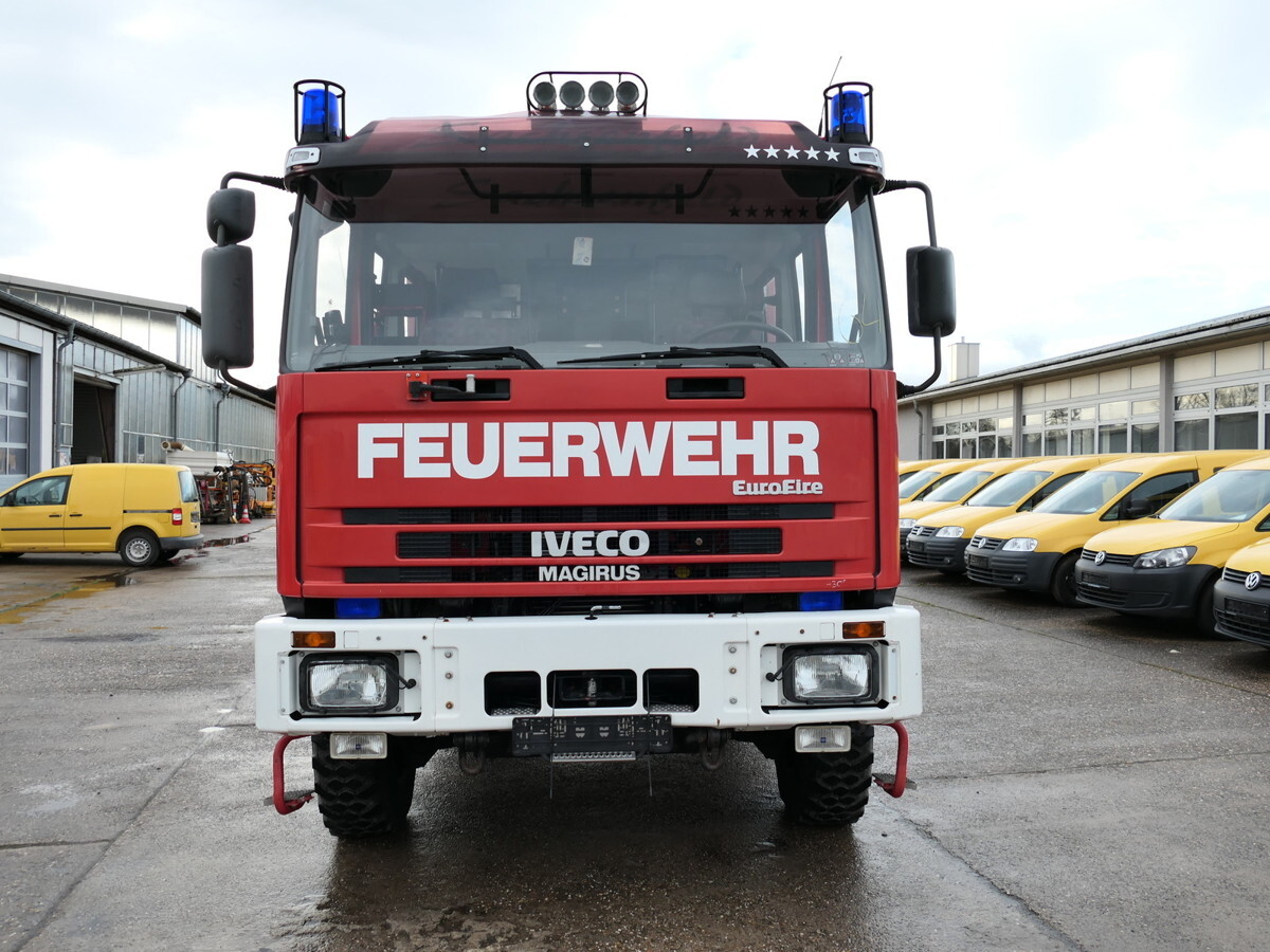 Пожарна кола IVECO FF 95 E 18W LF 8/6 DoKa 4X4 SFZ FEUERWEHR Löschf: снимка 15