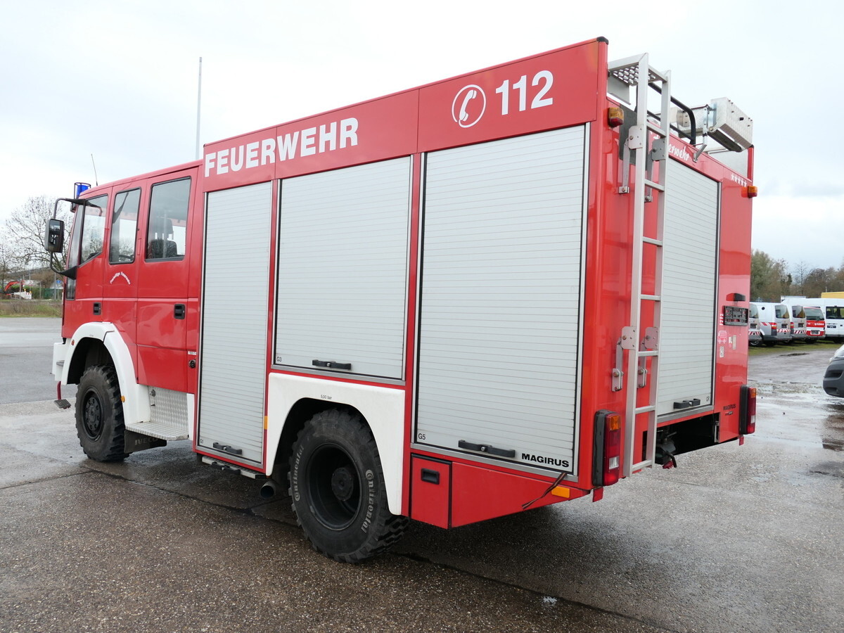 Пожарна кола IVECO FF 95 E 18W LF 8/6 DoKa 4X4 SFZ FEUERWEHR Löschf: снимка 7