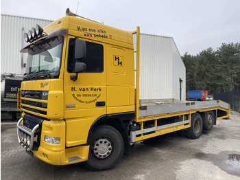 DAF XF 105.410 6x2 OPRIJWAGEN + RAMPEN - WINCH - EURO 5 - LIFT-AS - APK 02/2024 -  NL TRUCK - Камион пътна помощ