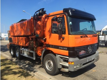 Mercedes-Benz 2635 6x4 - Каналопочистваща машина