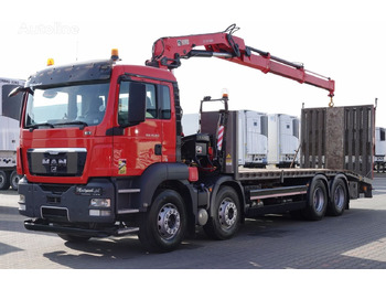 Камион пътна помощ MAN TGS 35. 360 / 8x2 / LAWETA / + HDS HIAB XS 166 / WCIĄGARKA / EUR: снимка 1