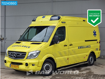 Линейка Mercedes-Benz Sprinter 319 CDI Automaat Euro6 Complete NL Ambulance Brancard Ziekenwagen Rettungswagen Krankenwagen Airco Cruise control: снимка 1